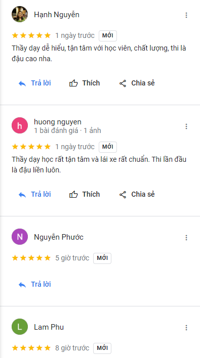 bài đánh giá 3