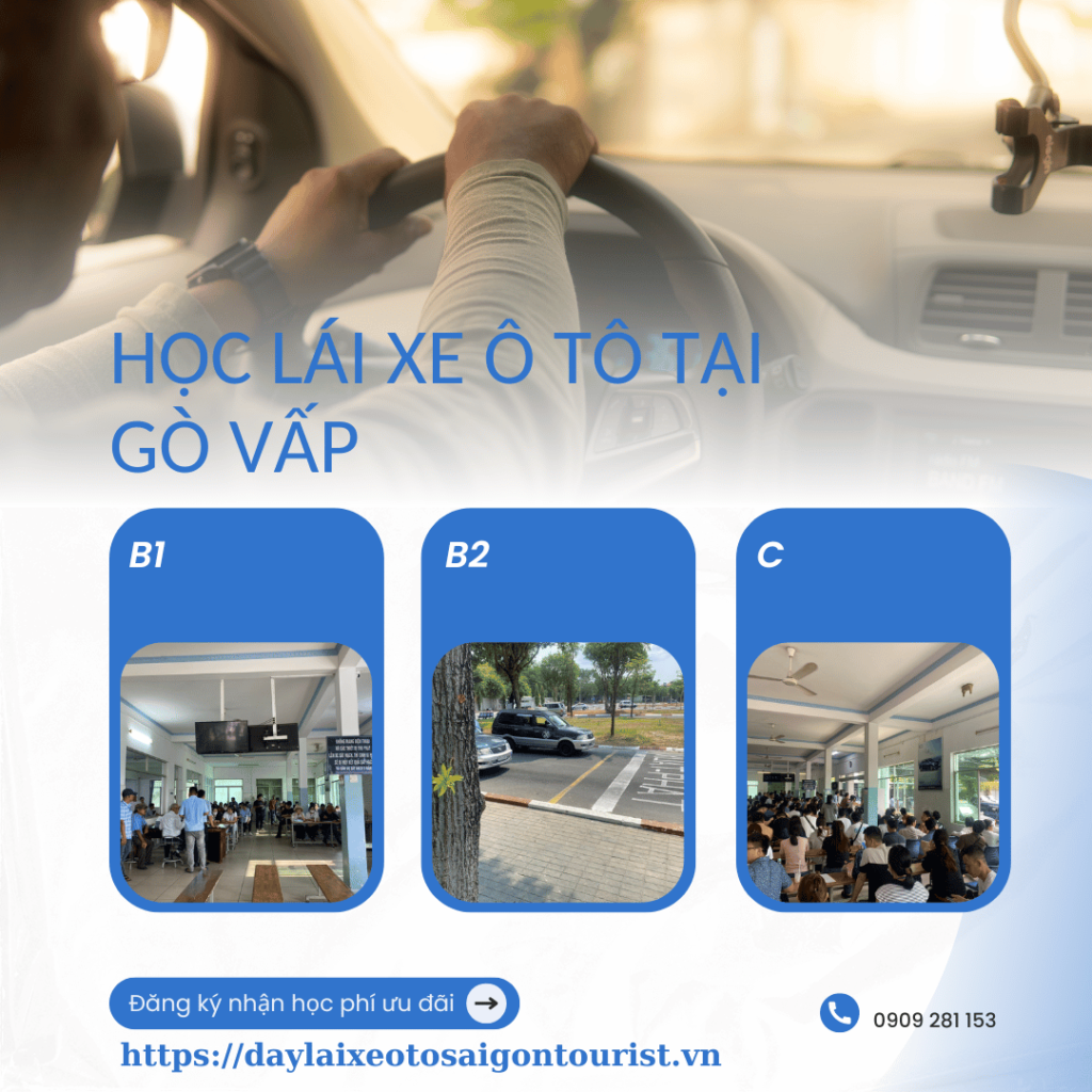 học lái xe ô tô B2 tại Gò Vấp